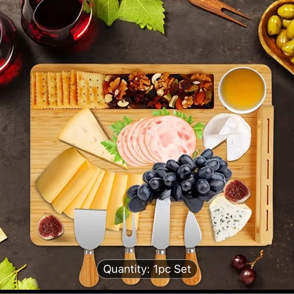 NIP Cheese Board with Knife set🧀🥂 - Picture 3 of 7